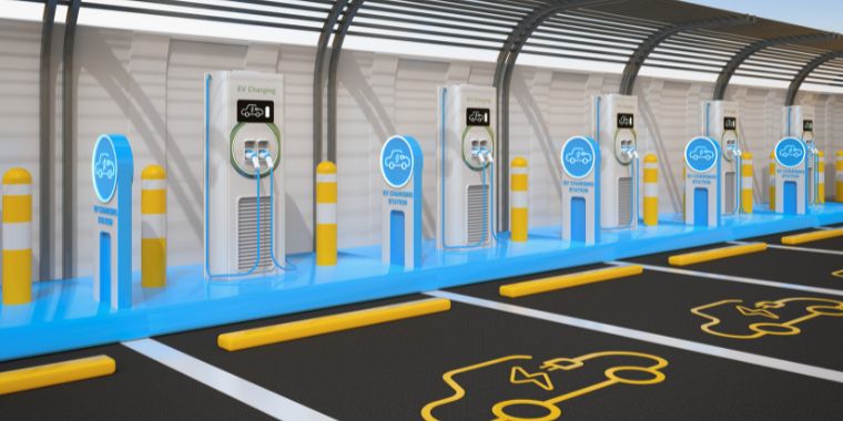 commercial ev charger installation Glasgow